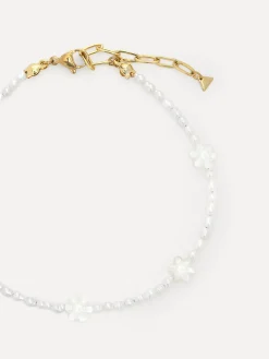 Shop Les Soeurs Kralen Enkelbandje Daisy Pearl