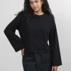 Cheap Les Soeurs Lange Mouwen T-Shirt Aline Black