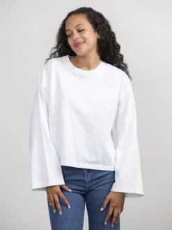 Discount Les Soeurs Lange Mouwen T-Shirt Aline White