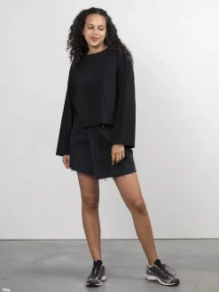 Cheap Les Soeurs Lange Mouwen T-Shirt Aline Black