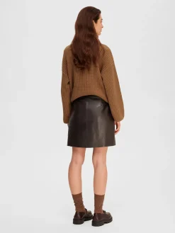 Clearance Selected Leer Mini Rok Kaisa Java