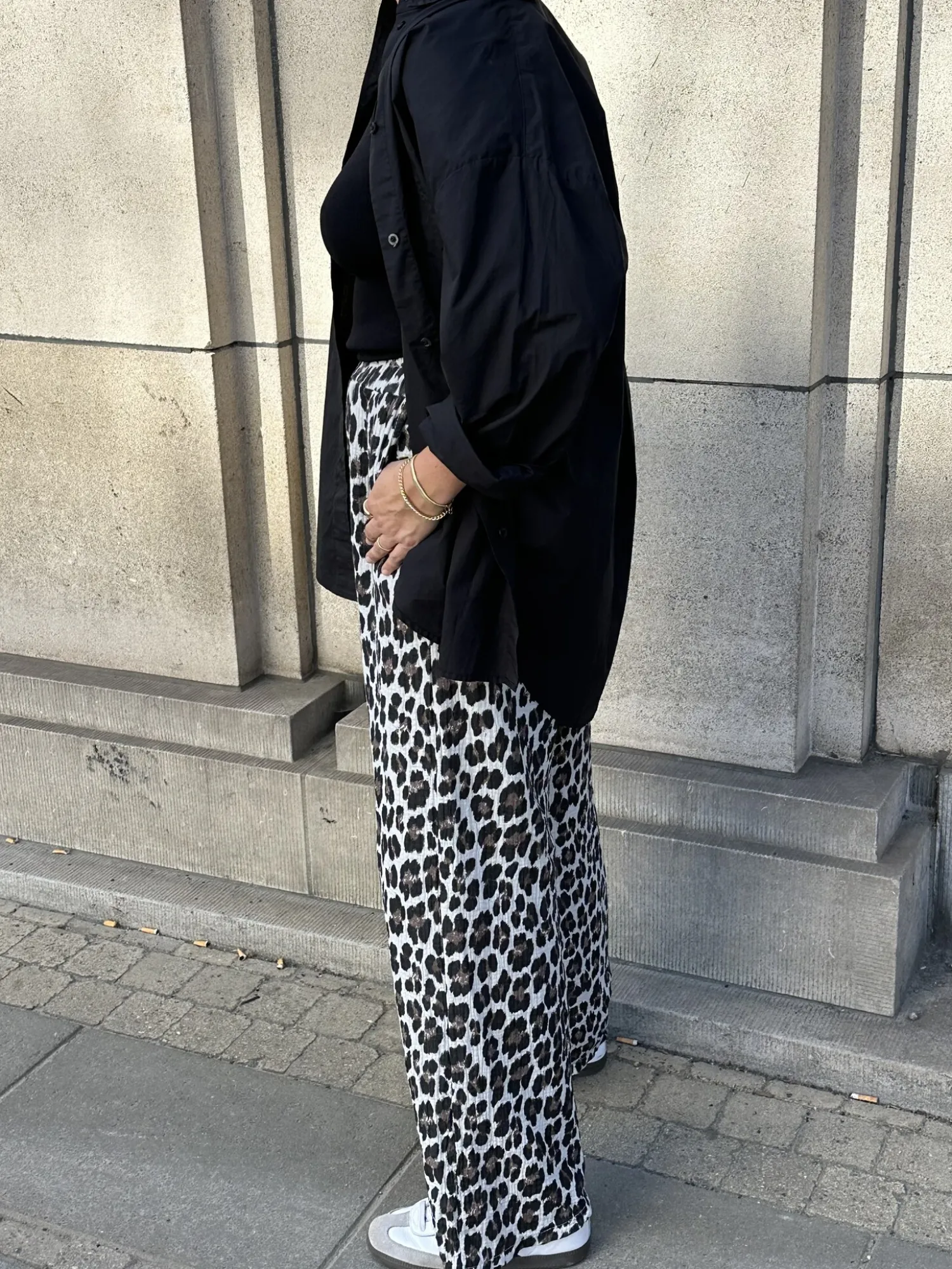 Shop Le Marais Leopard Broek Blake Light Leopard