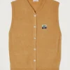Shop American Vintage Mouwloos Cardigan Vitow Croissant Chine