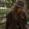 Hot Les Soeurs Mouwloos Teddy Vest Alexander Brown
