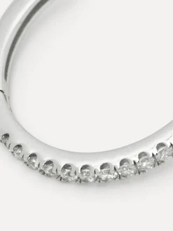 Flash Sale Les Soeurs Oorbel Jeanne Large Strass Silver