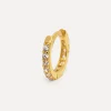 Sale Les Soeurs Oorbel Jeanne Mini Strass Gold Clear