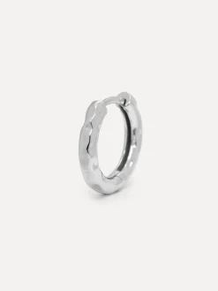 Hot Les Soeurs Oorbel Joanne Hammered Silver