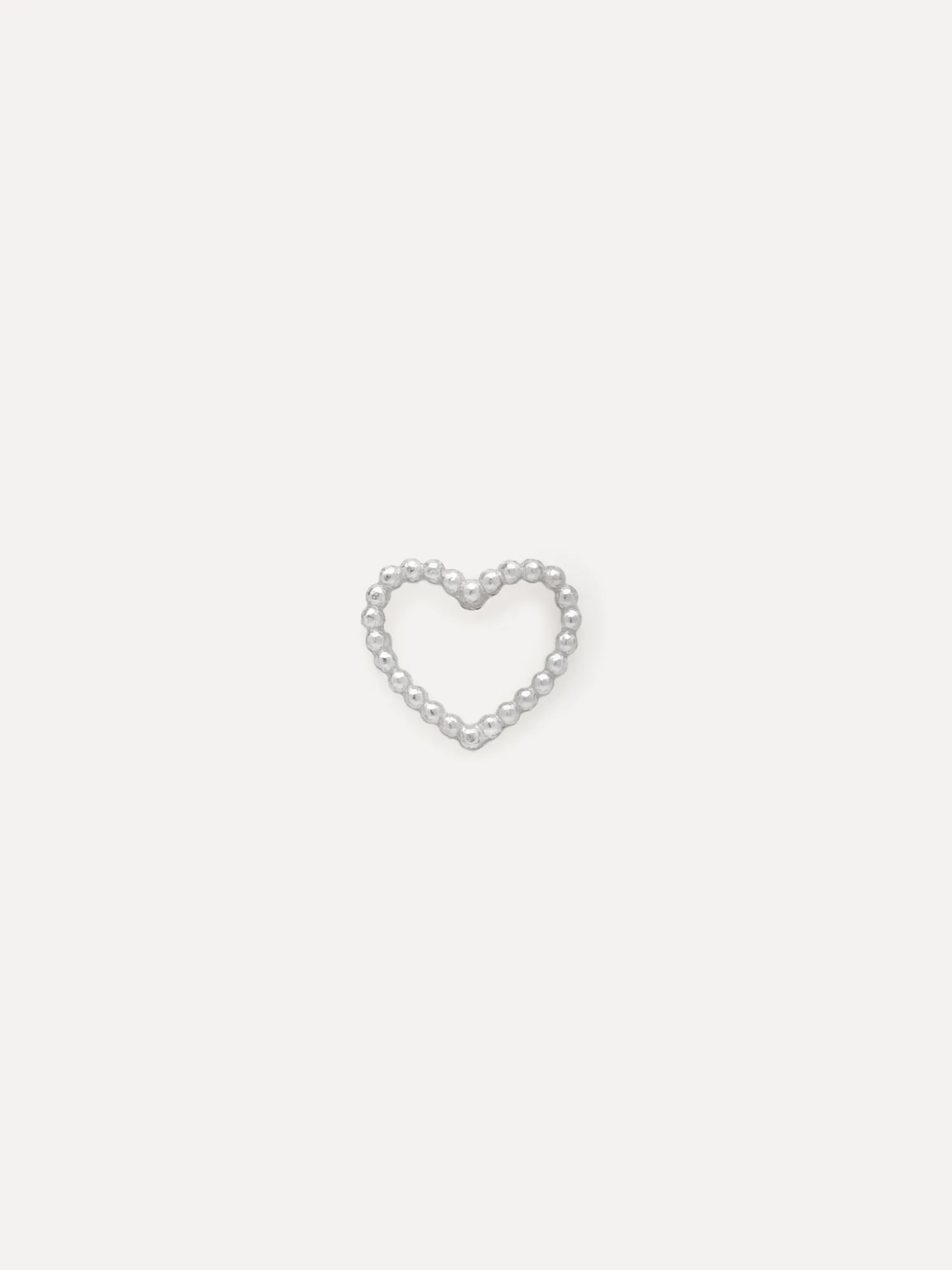 Sale Les Soeurs Oorbel Jolie Dotted Heart Silver