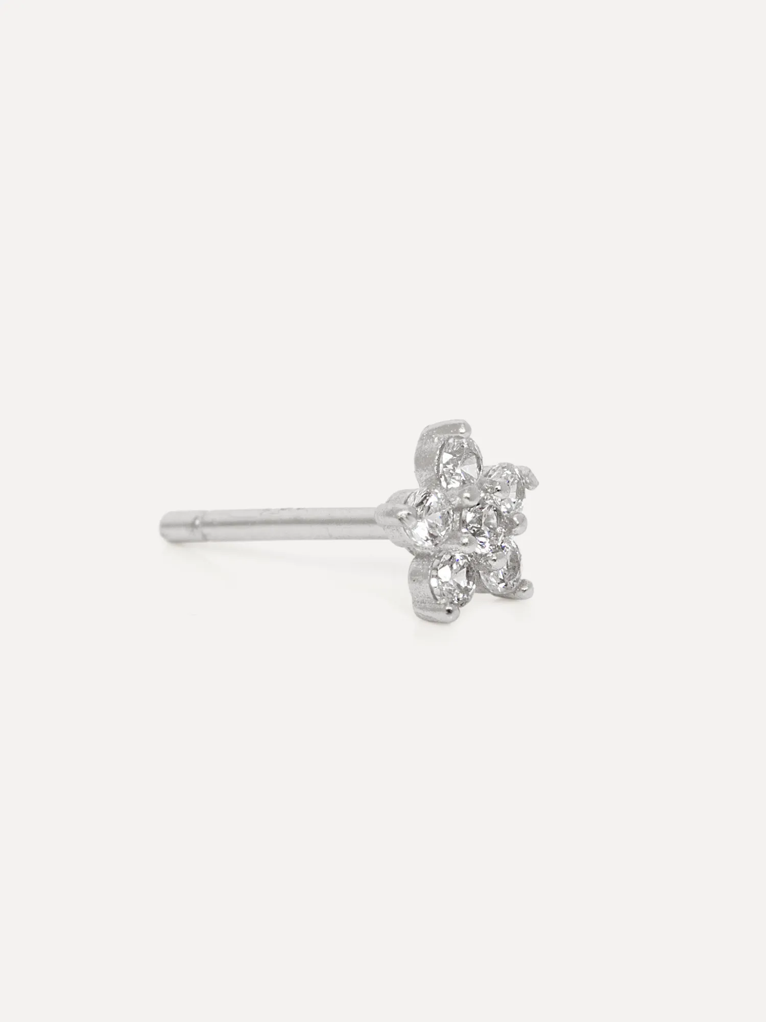 Clearance Les Soeurs Oorbel Jolie Flower Strass Silver