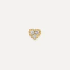 Best Les Soeurs Oorbel Jolie Heart Strass Gold