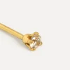Clearance Les Soeurs Oorbel Jolie Strass Gold Clear
