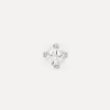 Shop Les Soeurs Oorbel Jolie Strass Silver Clear