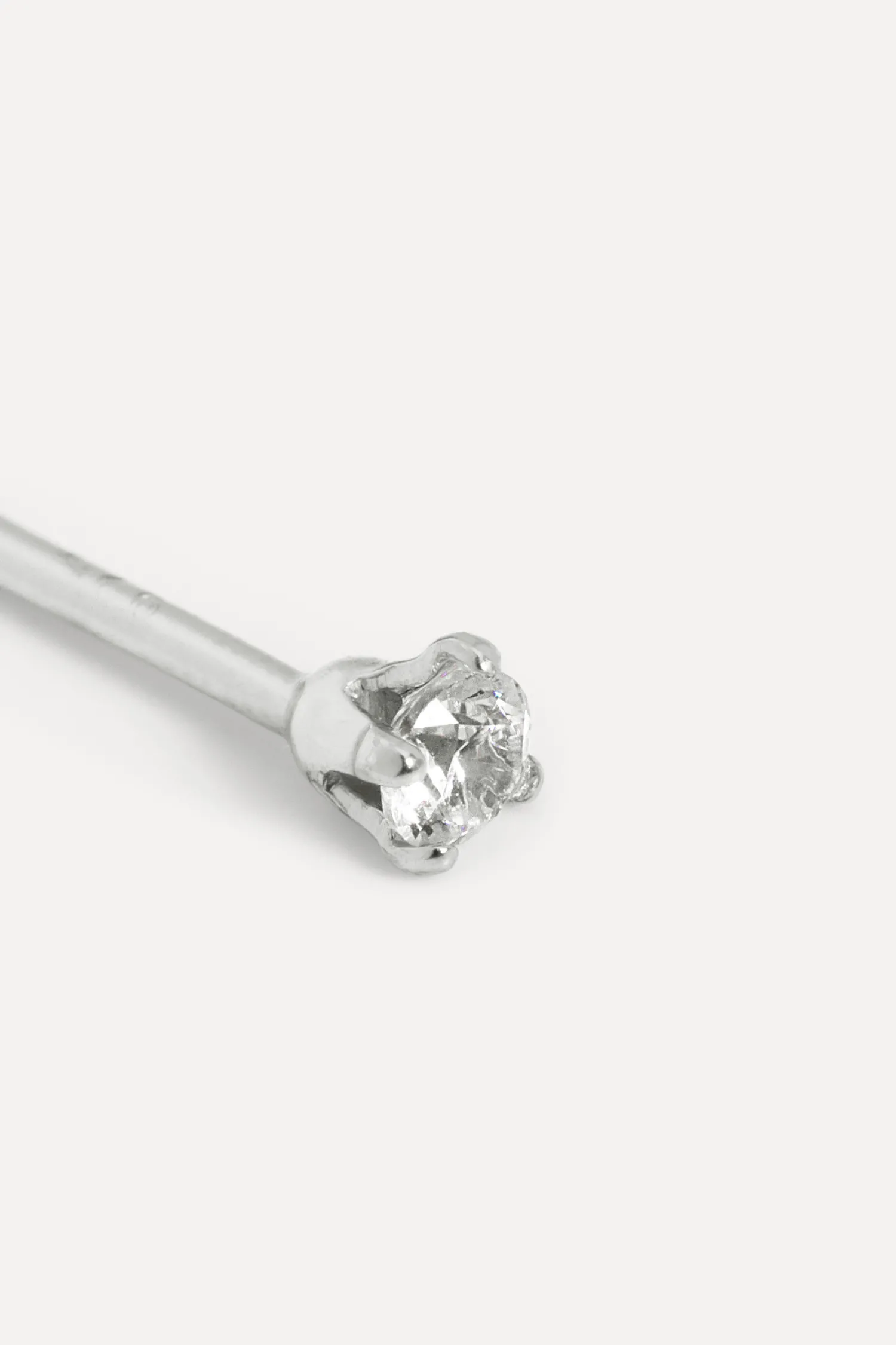 Shop Les Soeurs Oorbel Jolie Strass Silver Clear