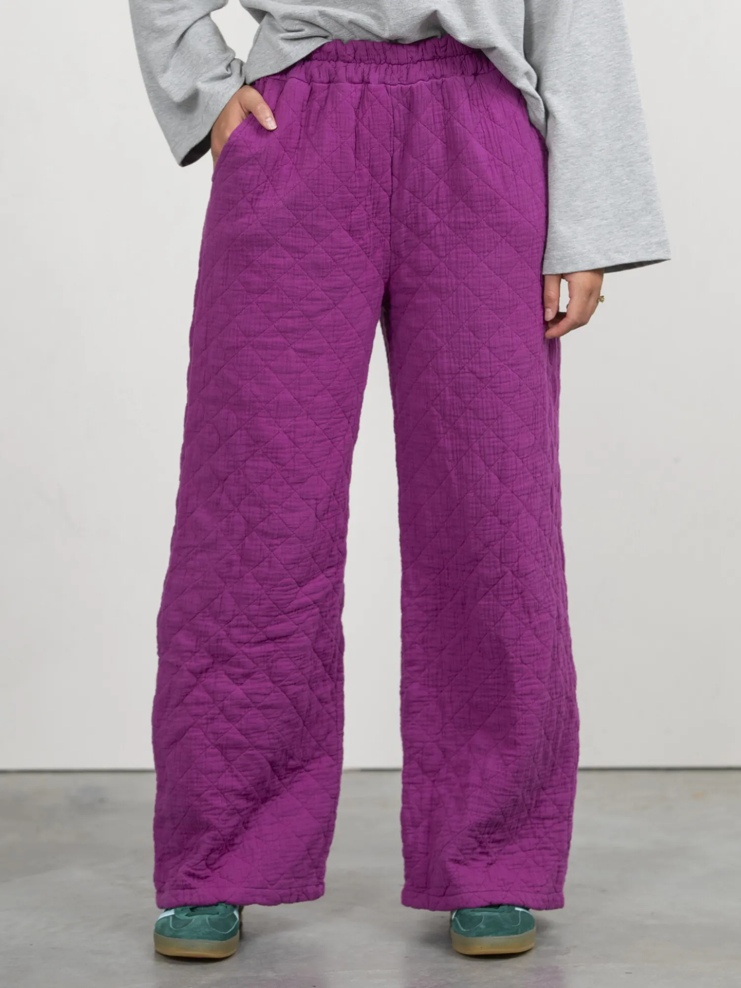 New Le Marais Quilted Broek Jenny Lila