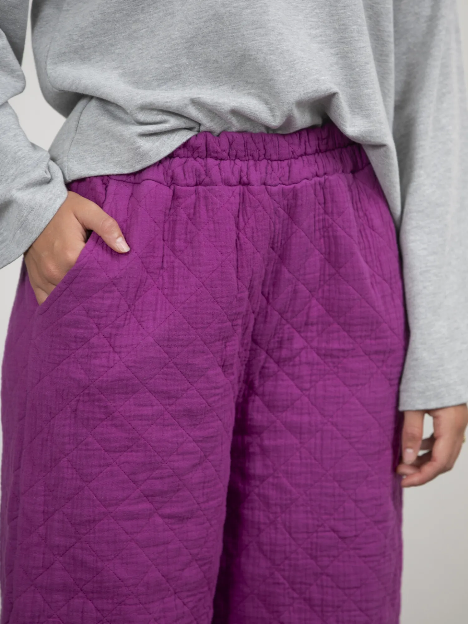 New Le Marais Quilted Broek Jenny Lila