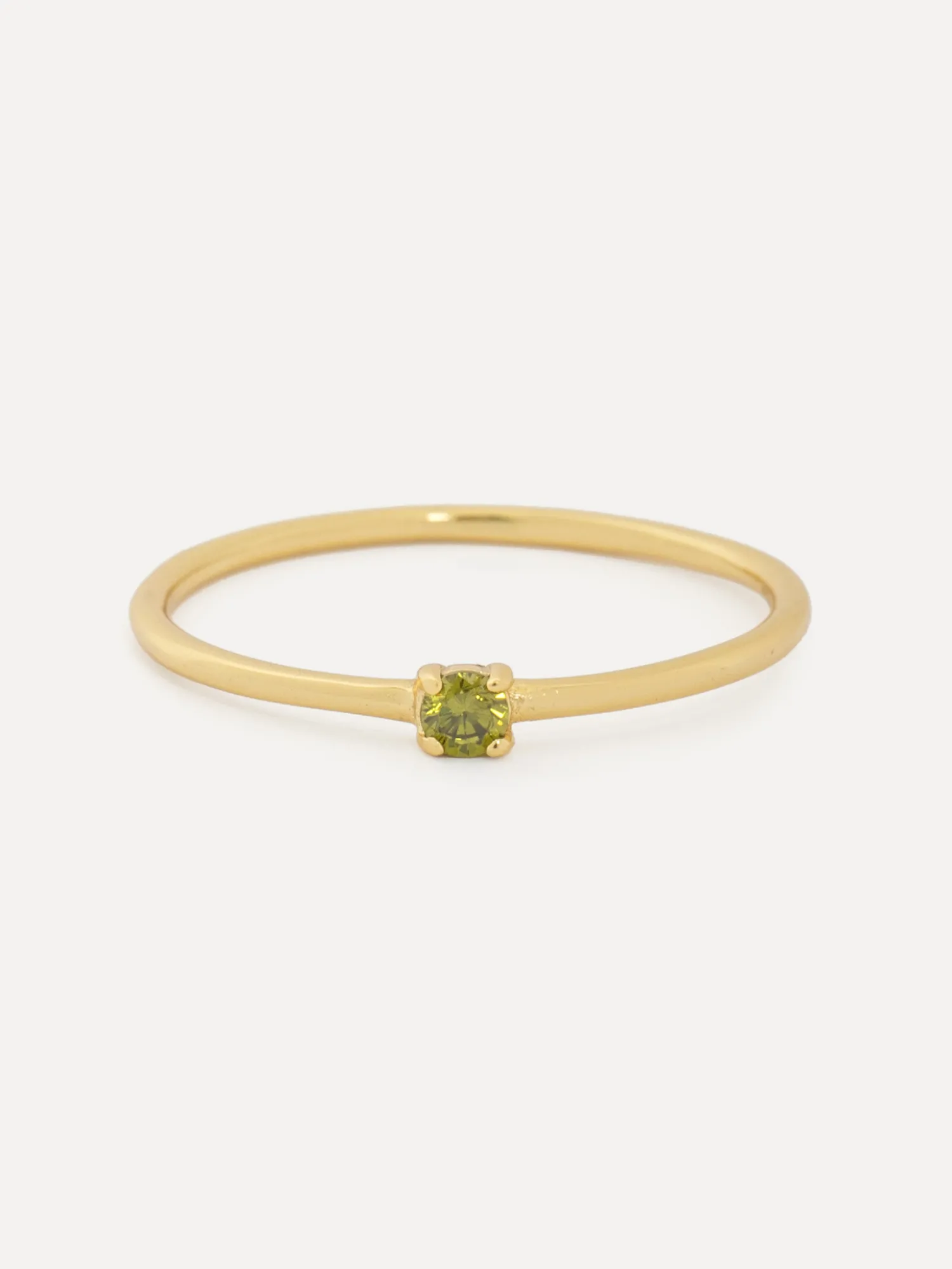 Hot Les Soeurs Ring Chloe Moodstone Khaki Gold