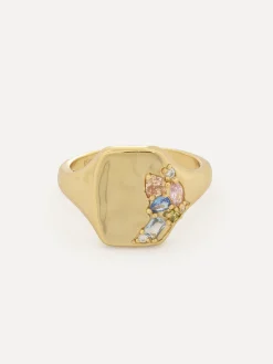 Sale Les Soeurs Ring Gilda Pastel Zirkonia Gold
