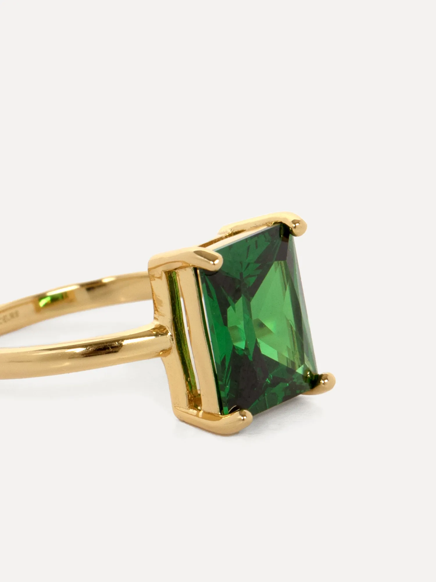 Outlet Les Soeurs Ring Gioia Emerald Gold