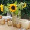 Outlet Les Soeurs Ronde Alabaster Kaarsenhouder (Small) Tabac