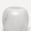 Cheap Les Soeurs Ronde Alabaster Waxinelichthouder (Extra Large) White