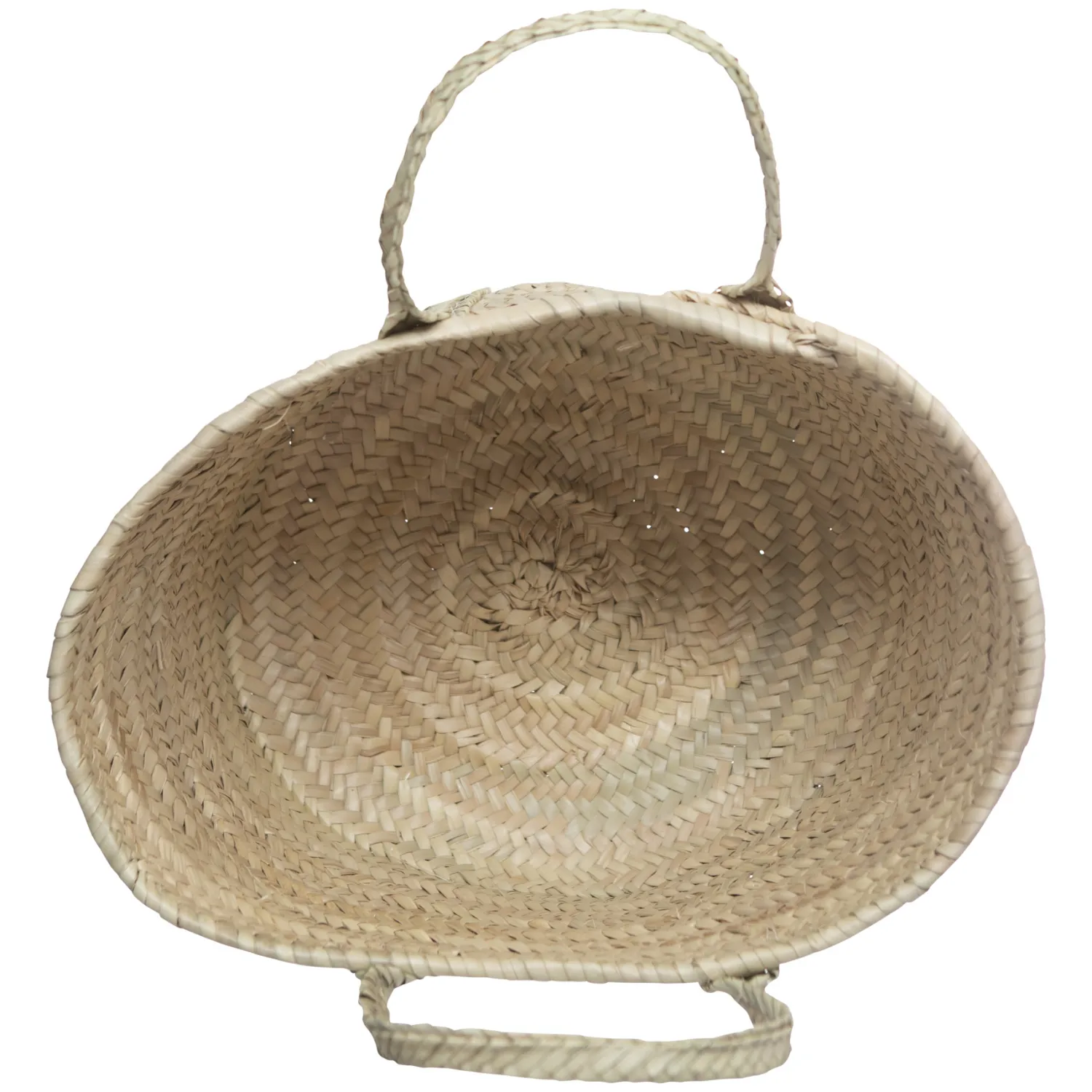 New Le Marais Rotan Bucket Bag Natural