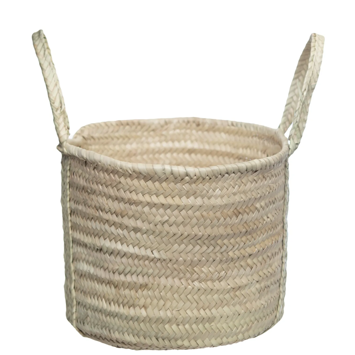 New Le Marais Rotan Bucket Bag Natural
