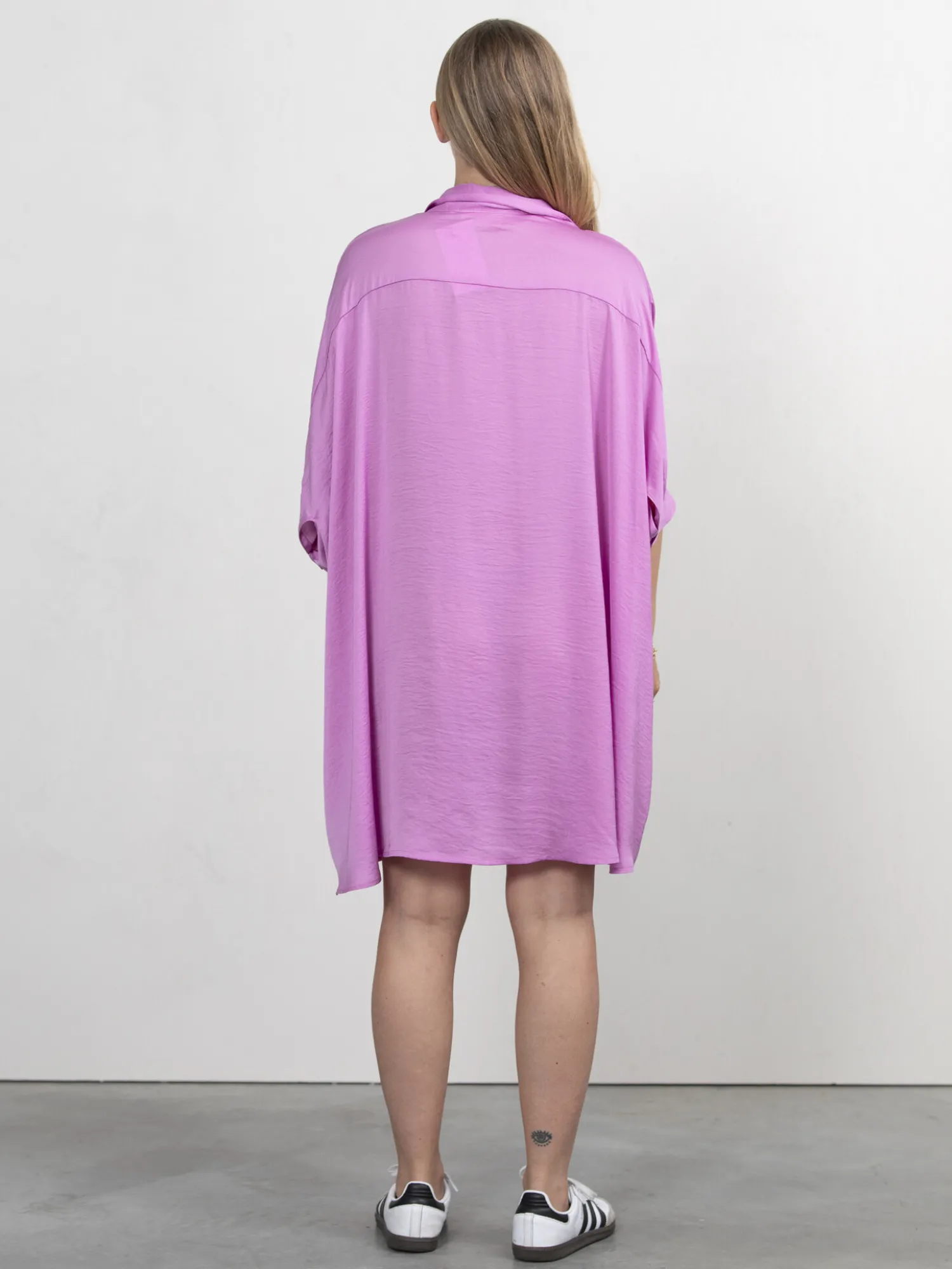 Cheap Les Soeurs Satijn Blousejurk Mason Lila