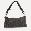 Hot Le Marais Schoudertas Yuna Black/Silver Strass