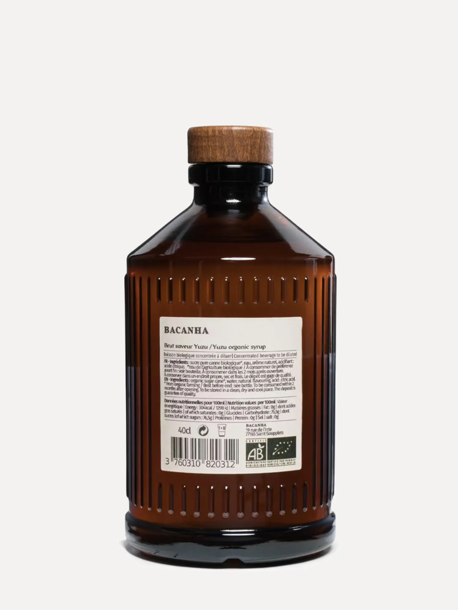 Discount Bacanha Siroop Brut De Yuzu