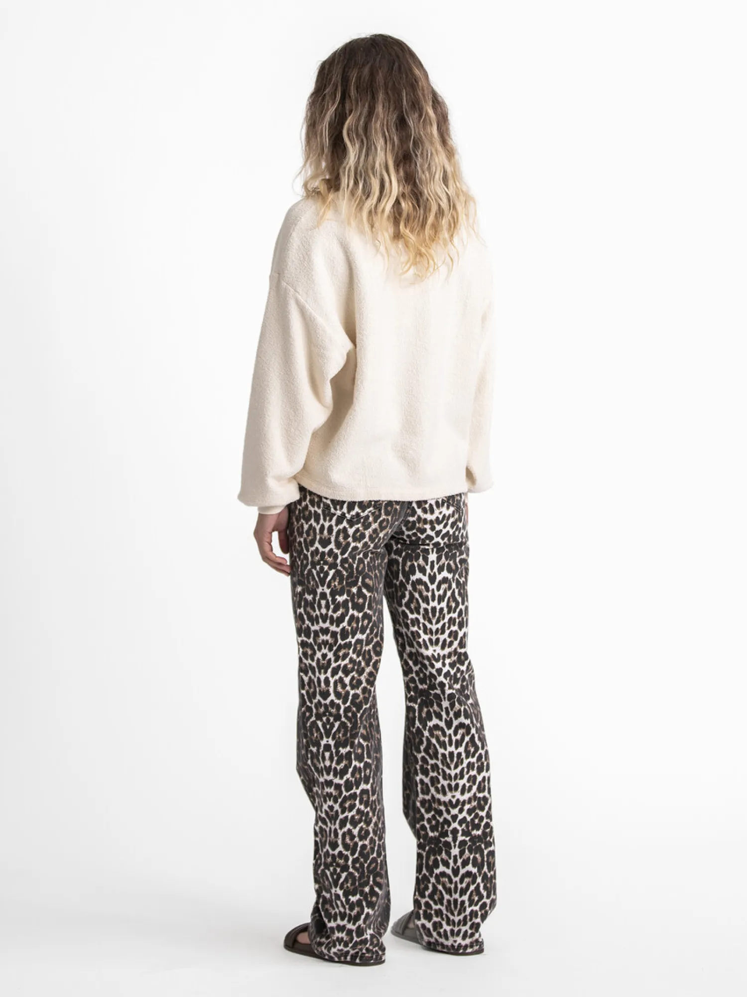Sale American Vintage Sweater Bobypark Ecru