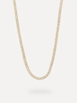 Shop Les Soeurs Tennis Ketting Novi Gold