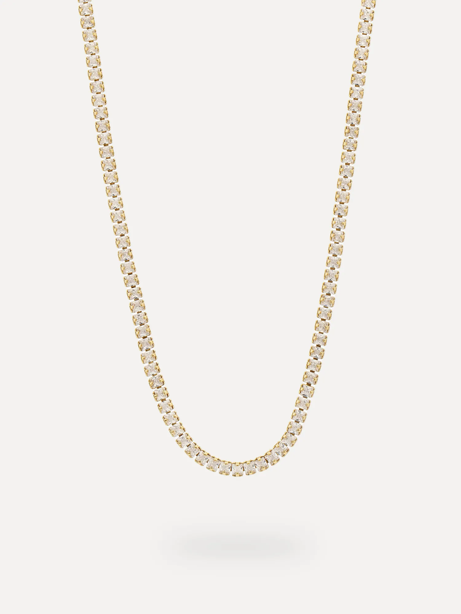 Shop Les Soeurs Tennis Ketting Novi Gold