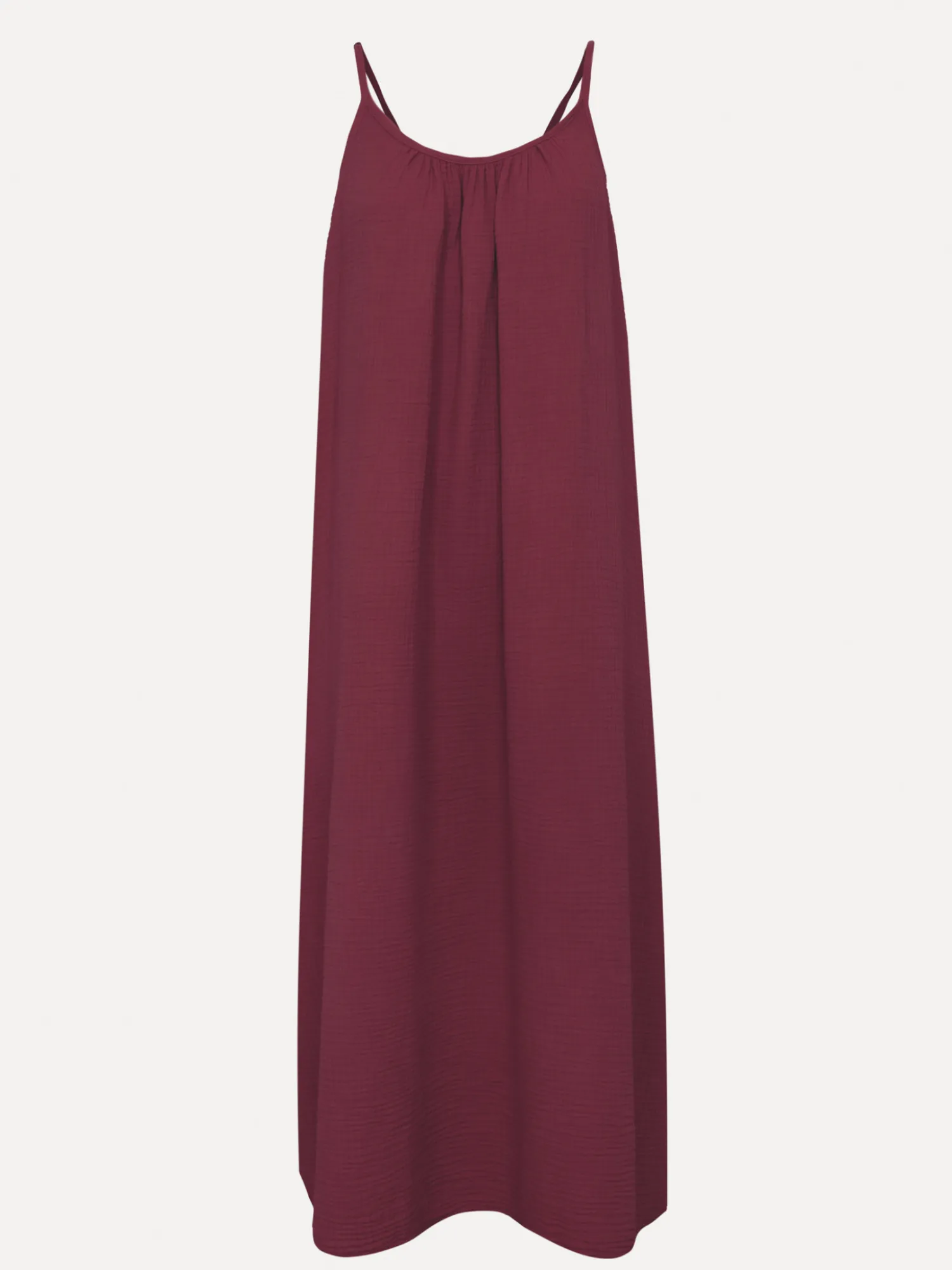 Best Sale Le Marais Tetra Jurk Ruby Bordeaux