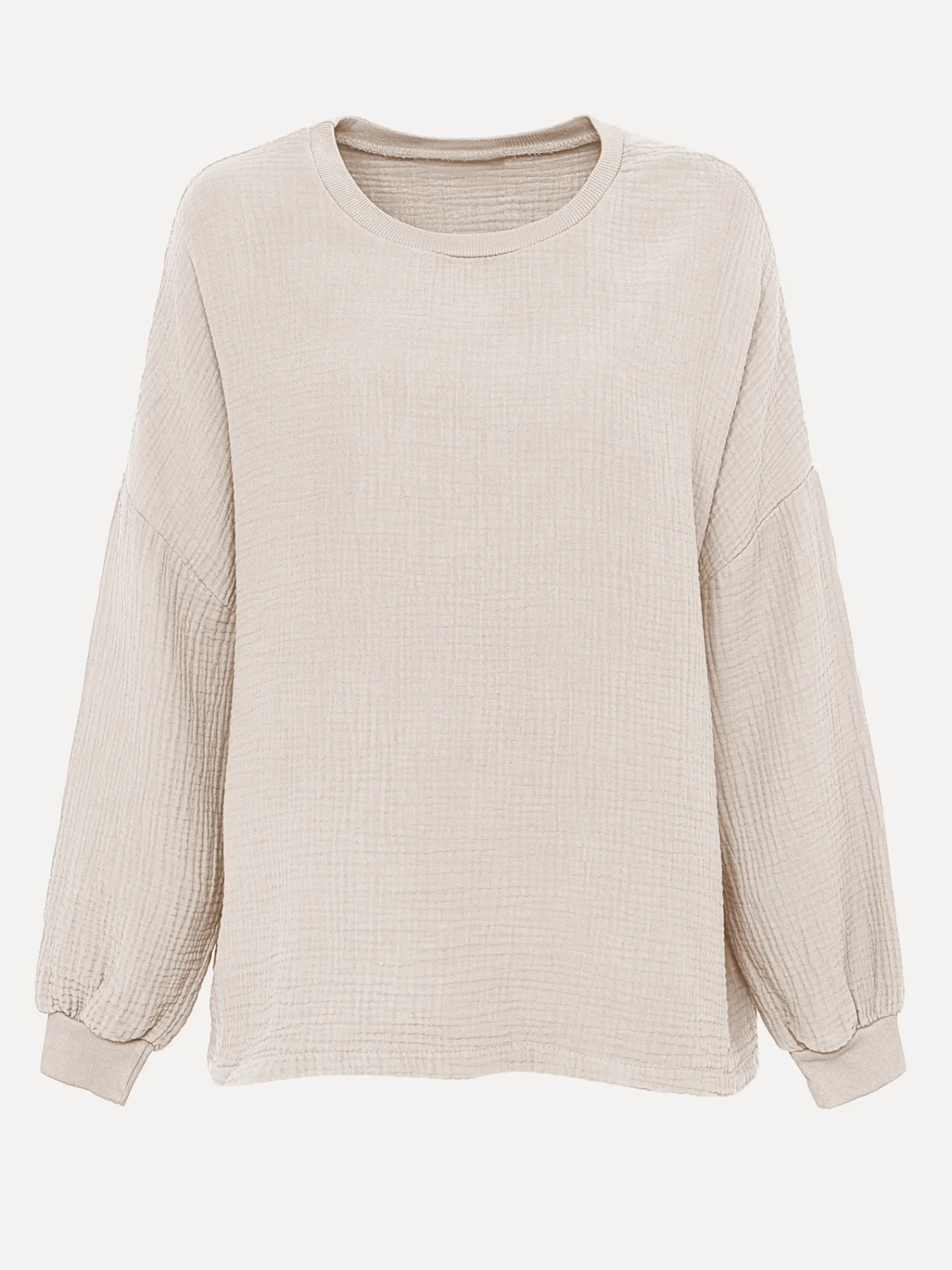 Fashion Le Marais Tetra Longsleeve T-Shirt Aya Ecru