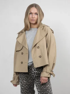 Online Les Soeurs Trench Jacket Adriaan Beige