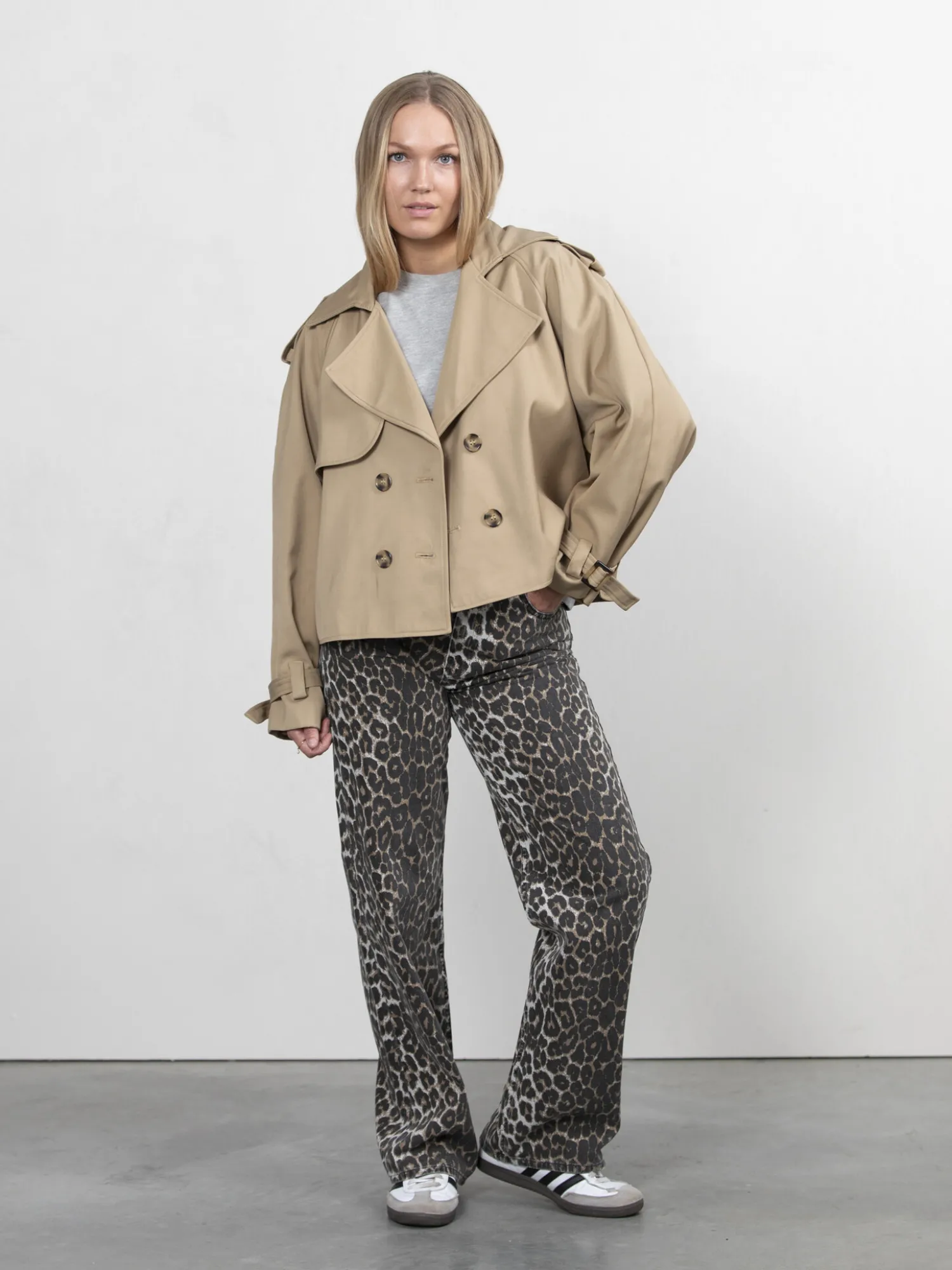 Online Les Soeurs Trench Jacket Adriaan Beige