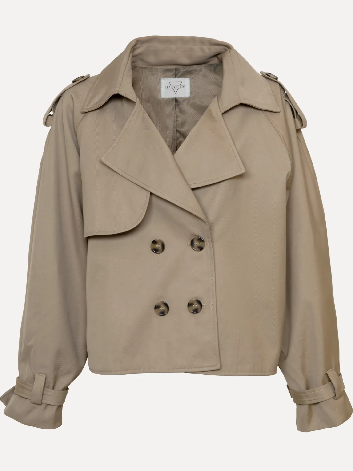 Online Les Soeurs Trench Jacket Adriaan Beige