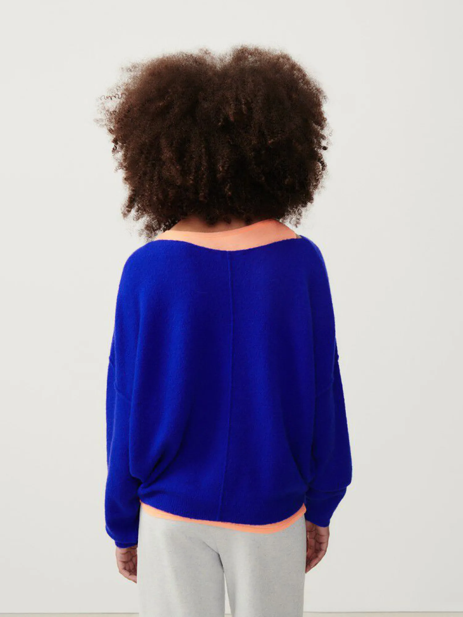 Sale American Vintage Trui Damsville Indigo