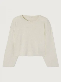 Outlet American Vintage T-Shirt Bozy Creme/Chin
