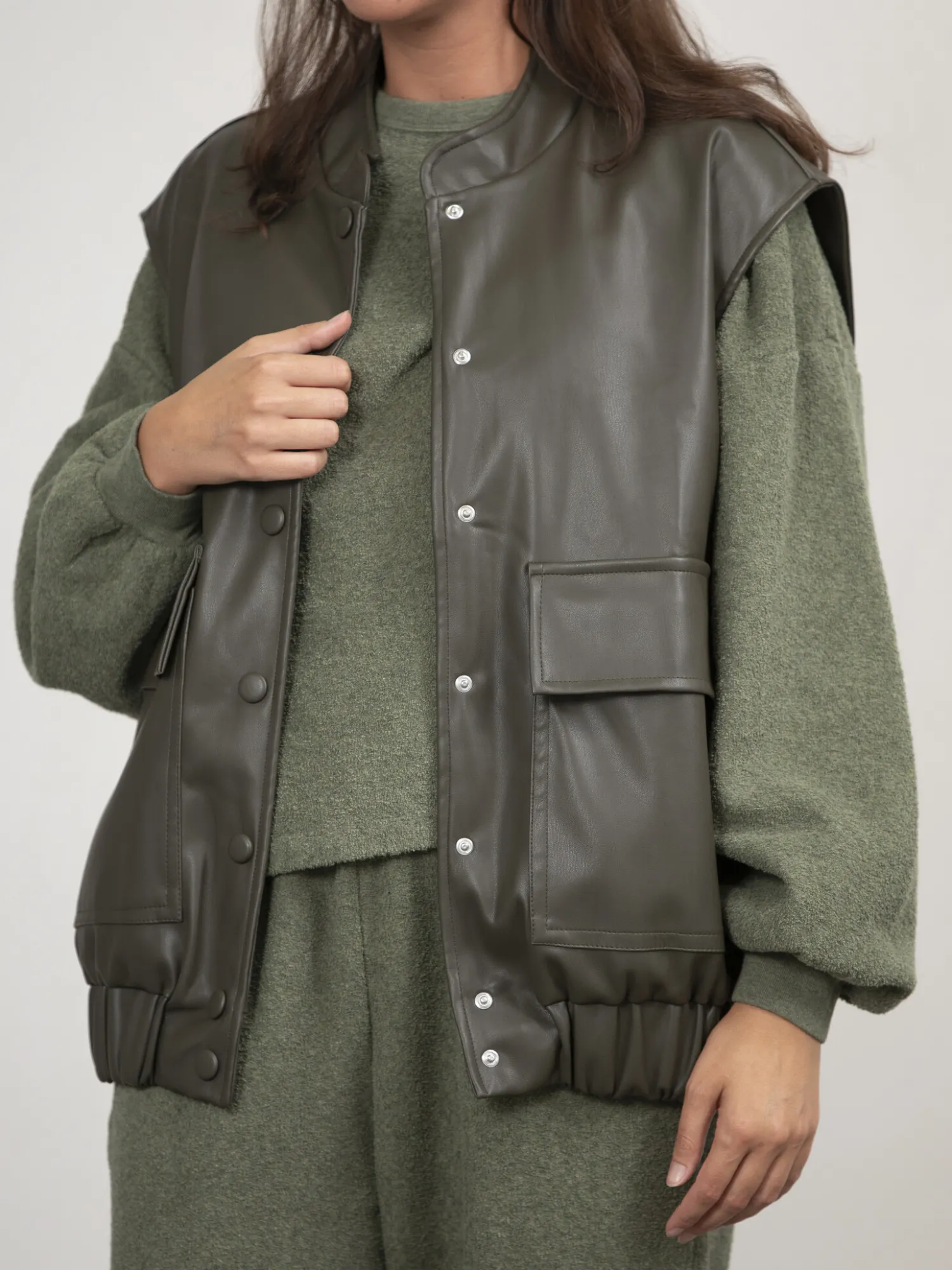 Online Le Marais Vest Nate Khaki