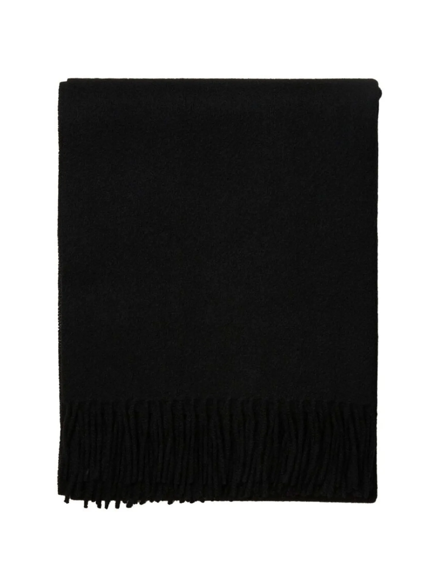 Outlet Selected Wollen Sjaal Time Black