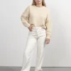 Cheap Les Soeurs Wrap Jeans Erica Ecru