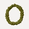 Online Les Soeurs Zijden Scrunchie Olive