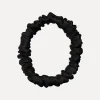 Store Les Soeurs Zijden Scrunchie Black