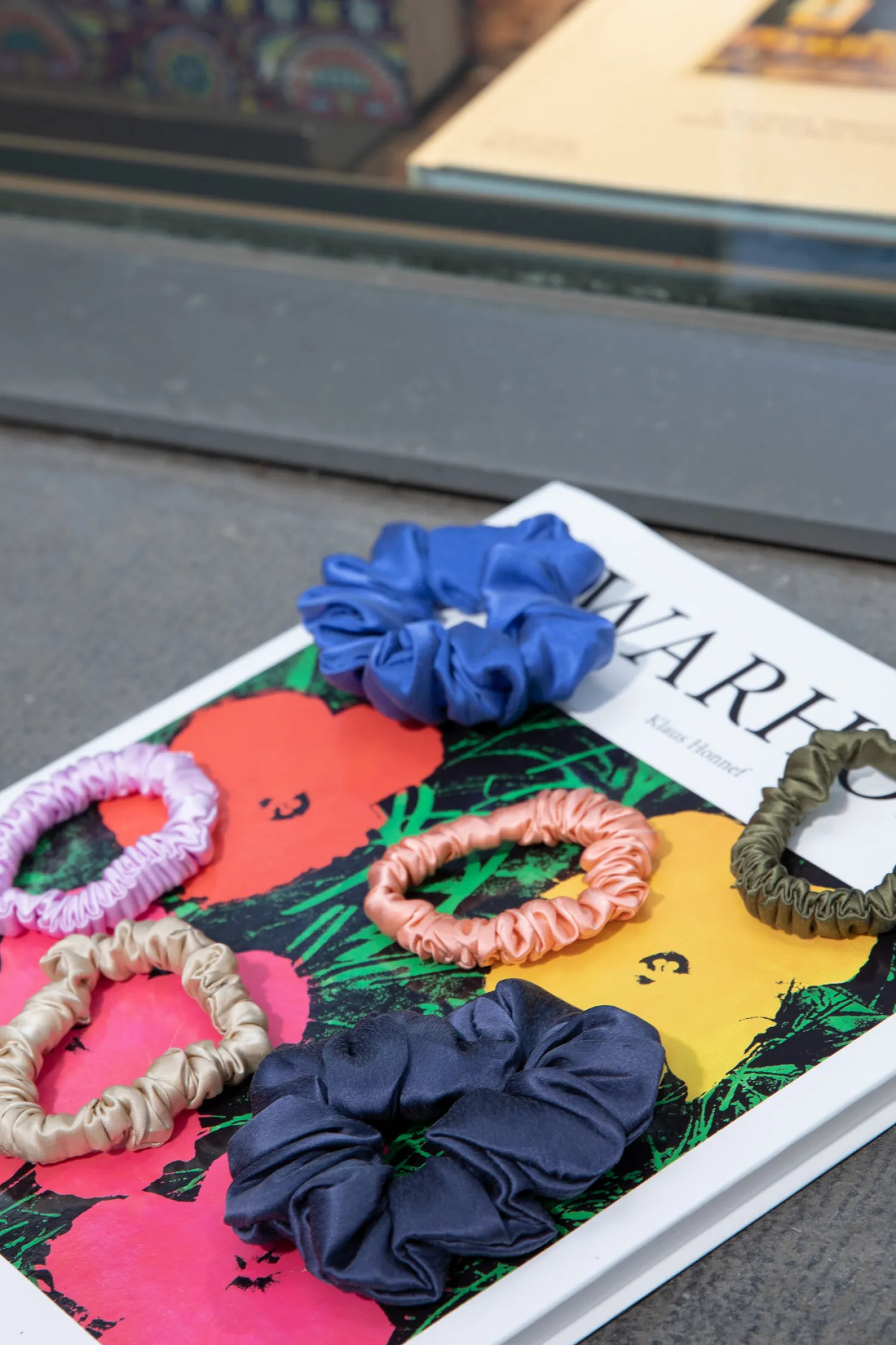Discount Les Soeurs Zijden Scrunchie Khaki