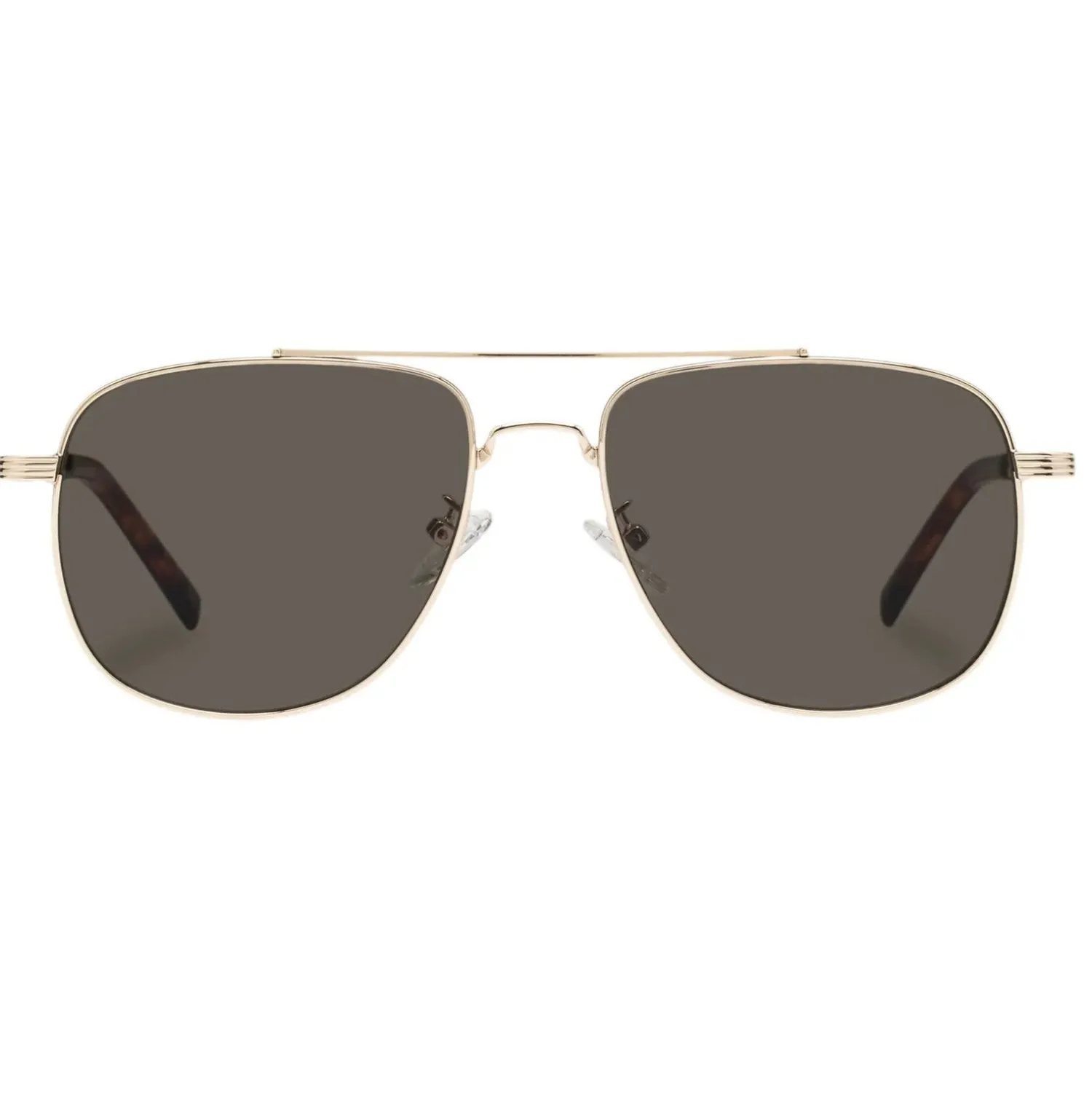 Online Le Specs Zonnebril The Charmer Gold W/ Khaki Mono Lens