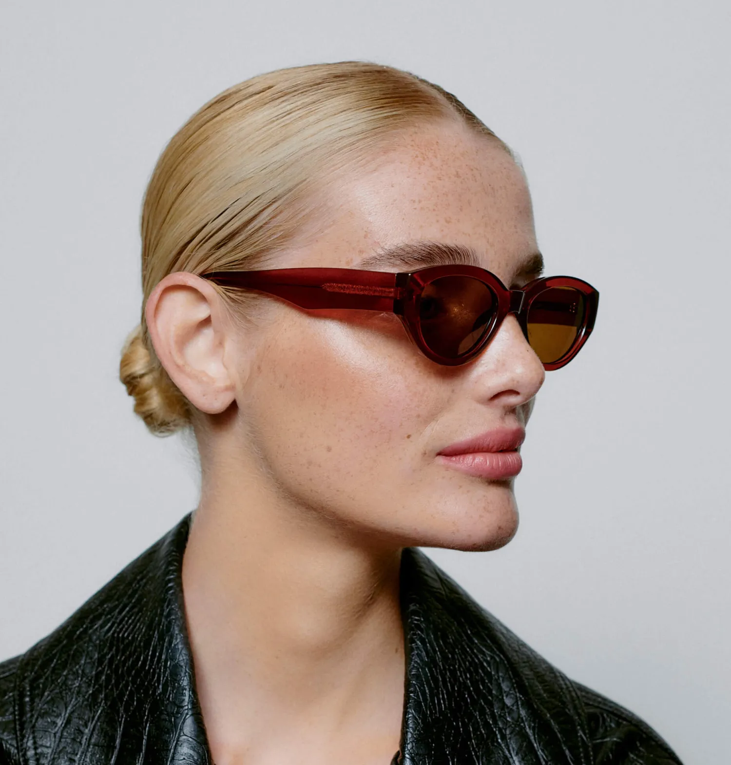 Shop A.Kjaerbede Zonnebril Winnie Brown
